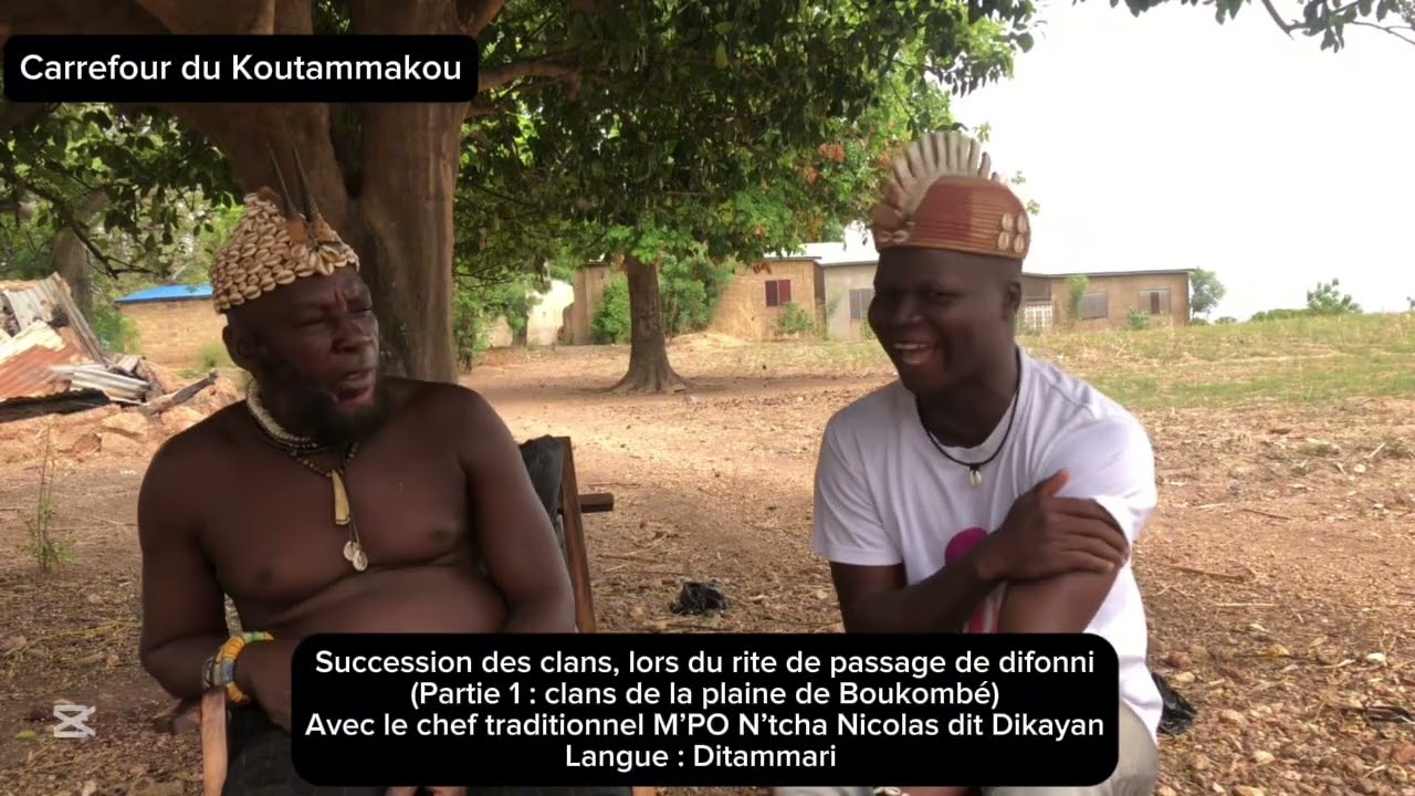 SUCCESSION DES CLANS LORS DU RITE DIFONNI (PARTIE 1 : cas des clans de Boukombé) langue : Ditammari