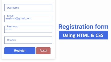 How to make login and registration form using HTML, CSS and Javascript Step By Step || part - II