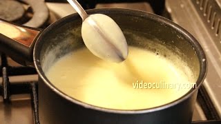 Vanilla Sauce Recipe - for Cakes, Strudel, Pudding or Ice cream