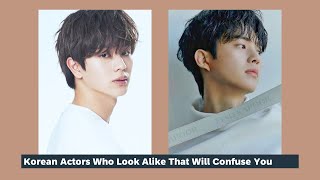 Korean Actors Who Look Alike That Will Confuse You