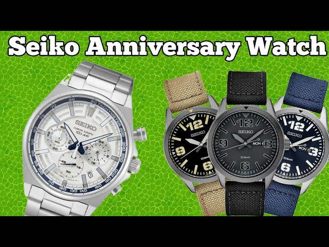 Seiko 140th Anniversary Chrono - Fresh new releases - YouTube