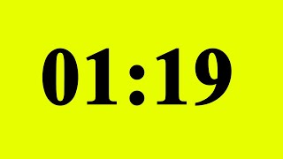1 Minute 19 Second Timer