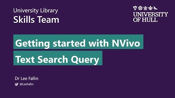 20   Text Search Query [NVivo Release 1]