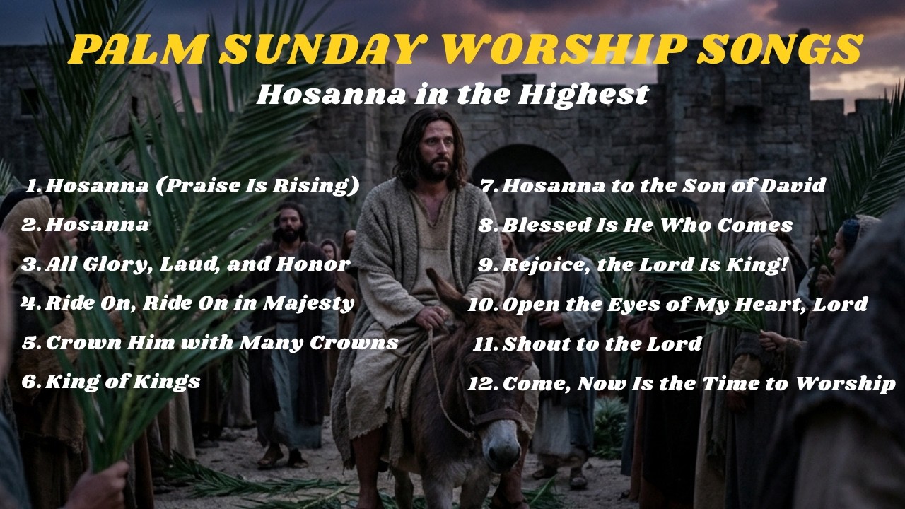 Powerful Palm Sunday Worship Songs: Hosanna in the Highest | Catholic ...