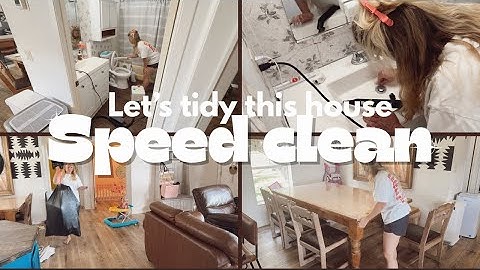 Speed Cleaning Motivation | Clean With Me 2025 #cleaning #decluttering #organization #cleanwithme 