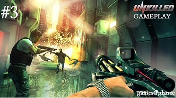 UNKILLED (Zombie FPS Shooter Game) android/iOS Gameplay Walkthrough #3