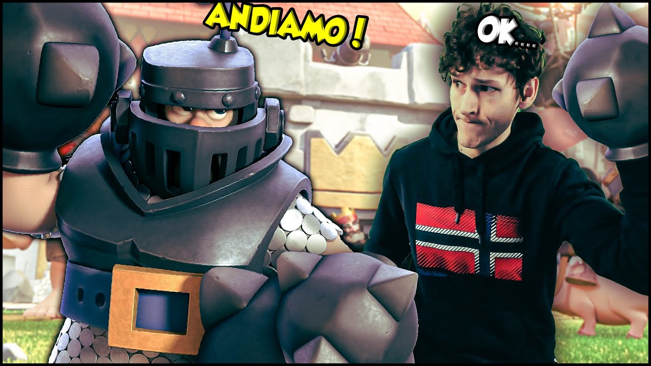 IL GRAN CAVALIERE..... CLASH ROYALE ITA - YouTube