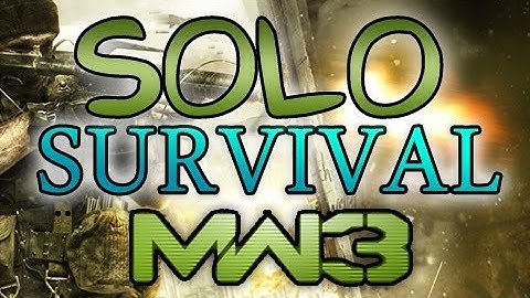 Survival - Solo Survival Mode Tips & Tricks Pt. 1 - Resistance