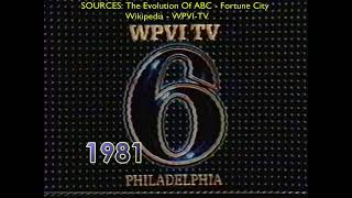 WPVI-TV 6 (ABC) ident 1981