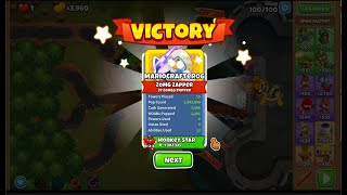 How to beat Dark Castle on CHIMPS Mode in BTD6