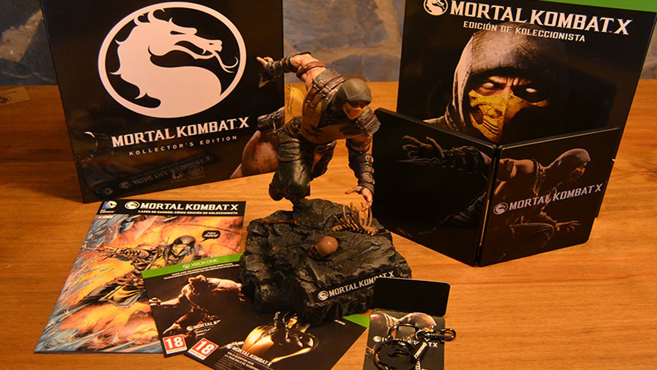 Mortal Kombat X Edición Coleccionista / Collector's Edition MKX ...
