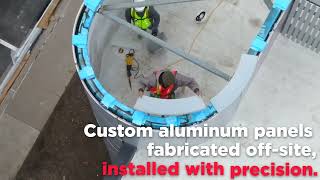 Horizon Bank Corporate Office | Exterior Panel Replacement | Austin, TX