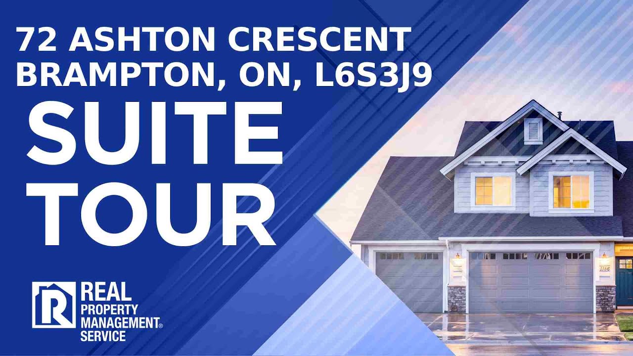 72 Ashton Crescent - Whole Home Brampton, ON, L6S3J9 3d Matterport Virtual Tour