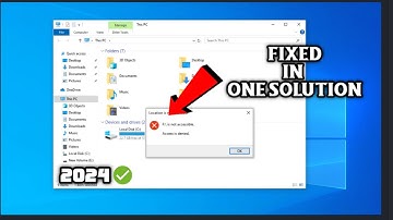 How To Take Ownership and Grant Permissions of Entire Hard Drive in Windows PC (quick fix) | 2024
