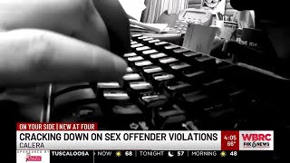 Cracking down on sex offender violations in Calera