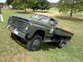 Caminhão Militar Ford F600 6x6 perkins diesel - teste off-road