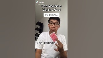Thumbnail of 4 Ways to VANISH a Card 😱 #shorts