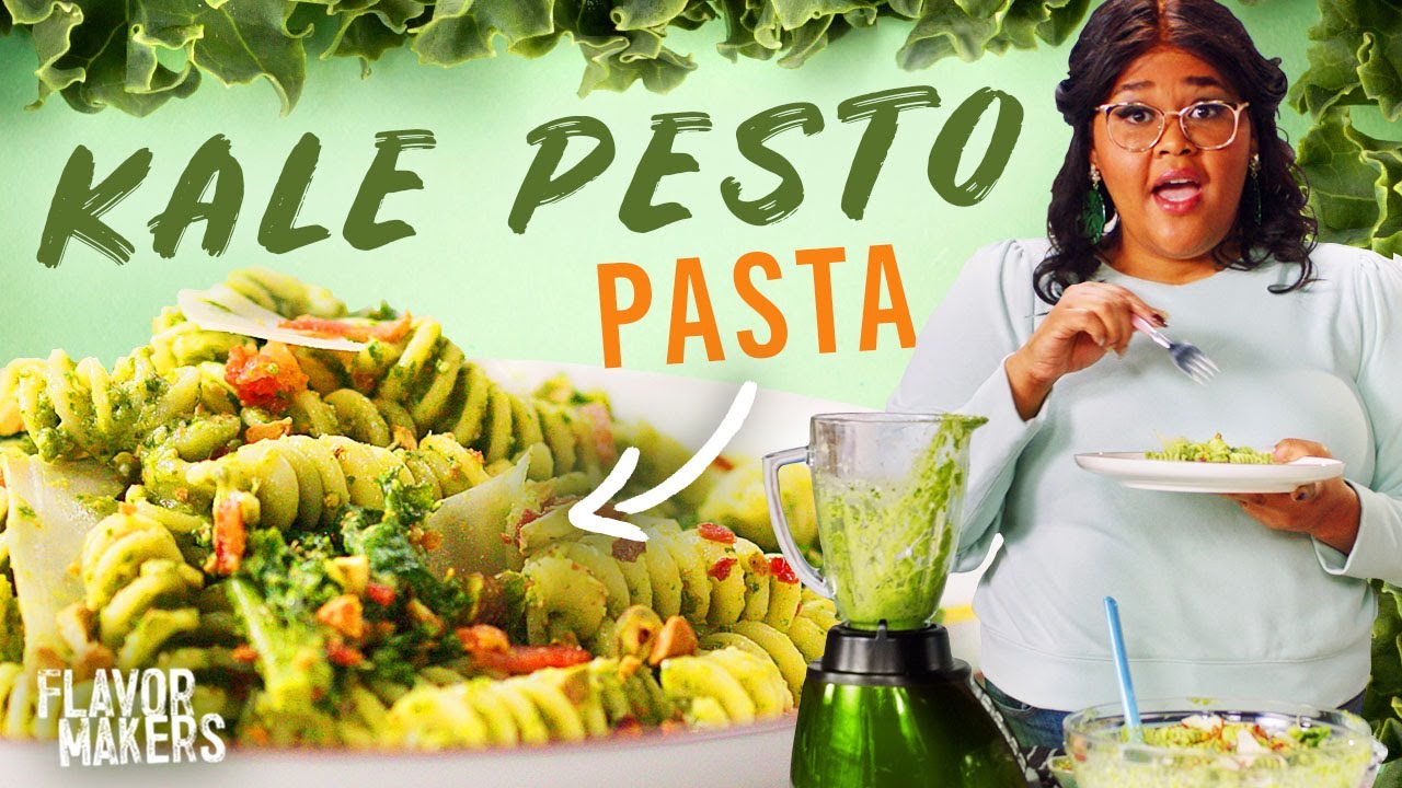 How To Make Kale Pasta With Pistachio & Bacon | Flavor Maker Series | McCormick