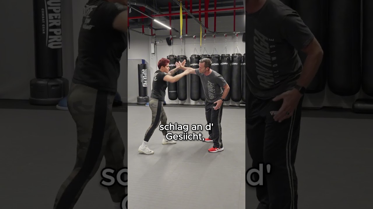 Face Slap Krav Maga Defense.  Simple, Effective, Easy. At Krav Maga Center Luxembourg