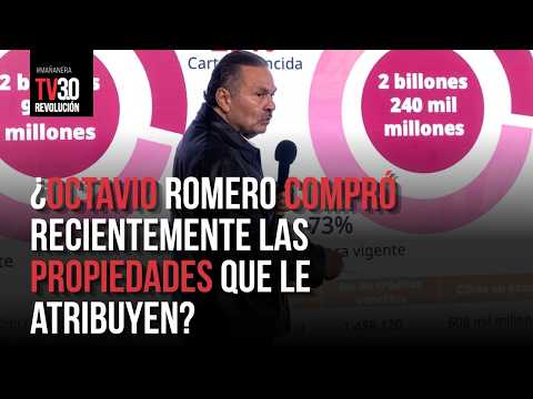 Octavio Romero rechaza ganar más que Sheinbaum y aclara origen de sus propiedades