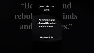 Jesus Calm the Storm #shorts #amen #god #jesus #prayer #jesuschrist