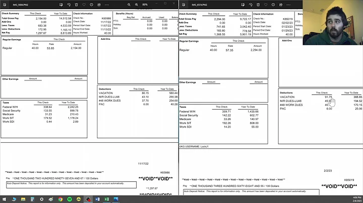 40 Hour Paycheck As A Union Electrician (2023)
