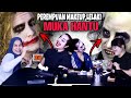 CHALLENGE PEREMPUAN MAKEUPKAN LELAKI JADI MUKA HANTU! NI SERAM KE LAWAK?