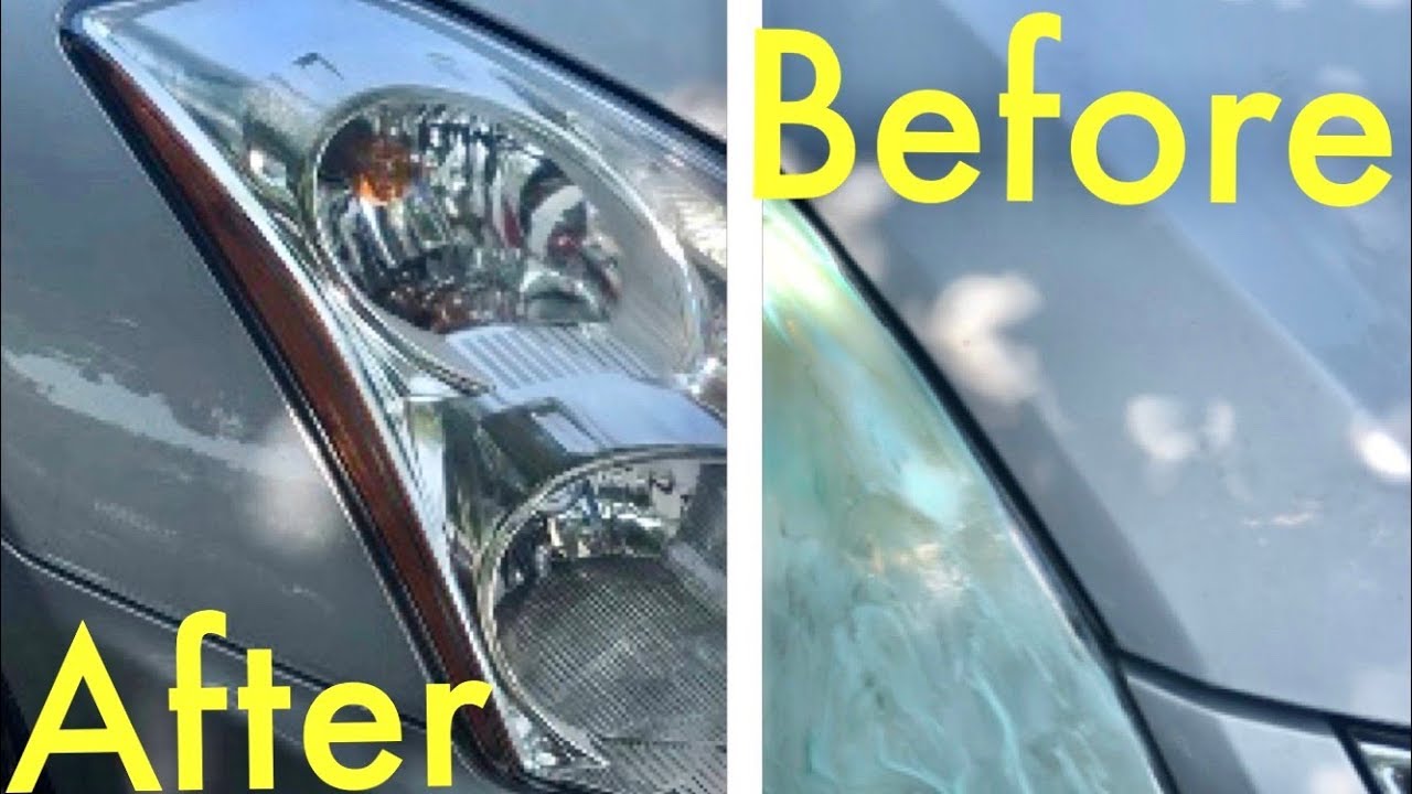 Restore headlights back to new! Dollar store edition ( we love cheap