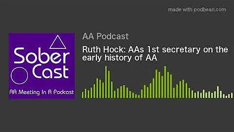 Ruth Hock: AAs 1st secretary on the early history ...