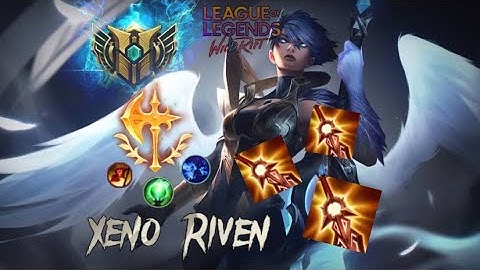 CRIT BUILD RIVEN GAMEPLAY | Wildrift | Xeno Riven