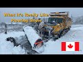 Plowing snowcompilationsnow stormsslipping  sliding  getting stuck  jimhowdigsdirt snowplow