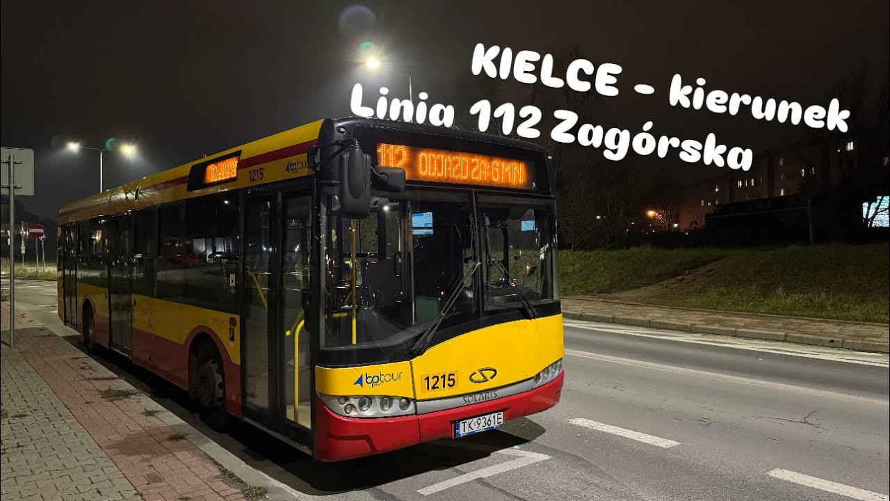 KIELCE - Linia 112 Zagórska