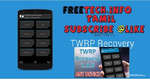 HOW TO CHANGE TWRB RECOVERY REDMI 3S/3SPRIME