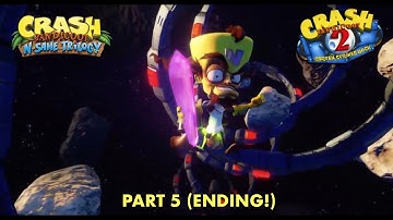 Crash Bandicoot 2: Cortex Strikes Back | N. Sane Trilogy (PS4 Walkthrough PT. 5) | END!