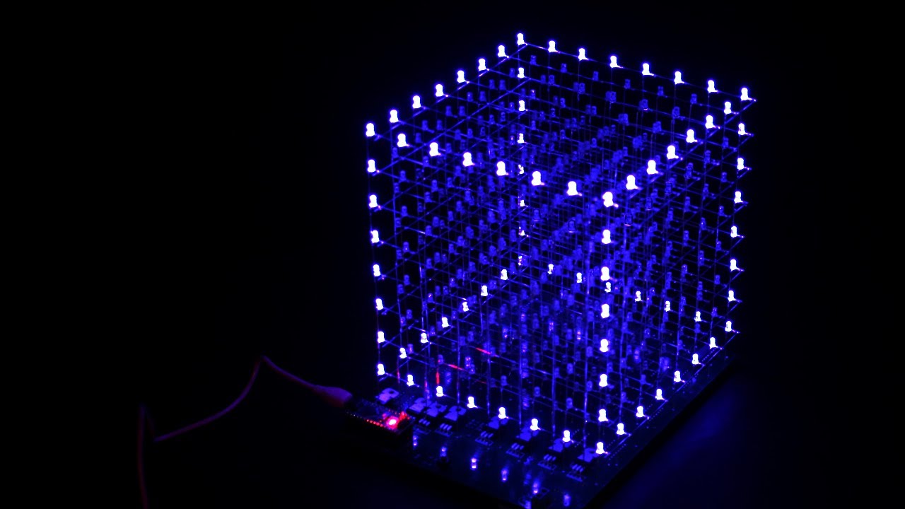 led arduino  2022 Update  How to make a 8x8x8 LED Cube at Home