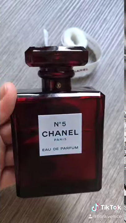 CHANEL RED BOTTLE N°5 EDP and L'EAU unboxing and review - Limited