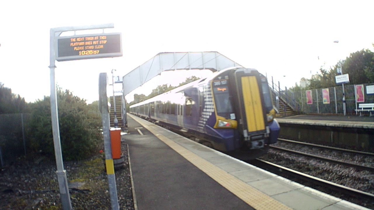 class 380 scotrail passing Paisley st James 3/3/17 YouTube