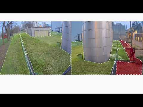 FLEXIDOME dual 7100i IR – Loitering detection with advanced video analytics
