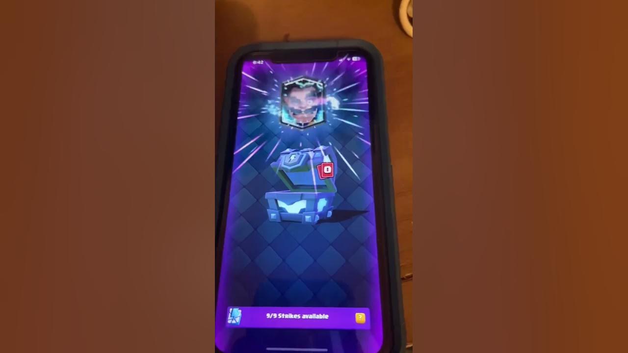 Opening The Rare Mega Lightning Chest In Clash Royale YouTube