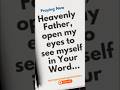 Open It - Find You #openitfindyou #dailyprayer #biblemotivation #faithtalk