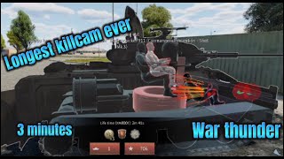 THE LONGEST KILL CAM EVER! (War thunder)