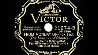 Watch Bing Crosby From Monday On video