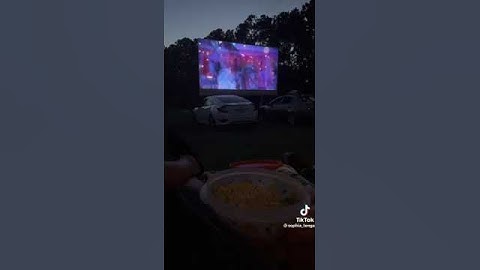 Drive in movie setup inspiration #parknwatch