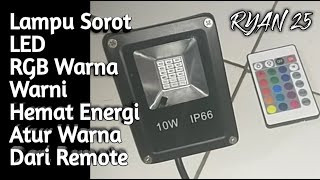 Lampu Tembak atau Sorot RGB 50 WATT  Murah .