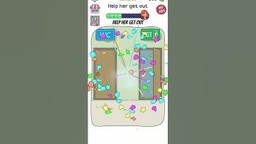 Hidemyproof help her get out 🤣🤣 android X ios #shorts