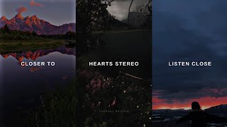Stereo Hearts ❤️ | Aesthetic (Lyrics) Status Video ✨| Best English Song WhatsApp Status ✨ screenshot 4