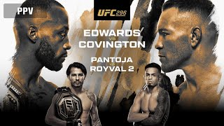 UFC 296 LIVE EDWARDS VS COVINGTON LIVESTREAM & FULL FIGHT COMPANION