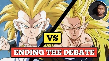 Why ssj3 GOTENKS vs ssj3 GOKU is NOT Close | who is stronger?