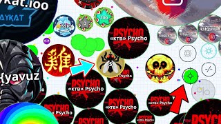 FLY WITH MACRO VS HIGHSCORE CLAN!! (AGARIO MOBILE)