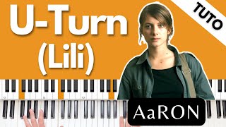 Comment jouer 'UTURN (Lili)'  AaRON au piano | Tutoriel PianoVoix